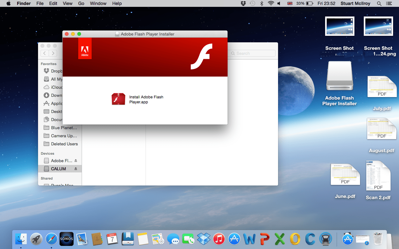 adobe flash player download center for mac